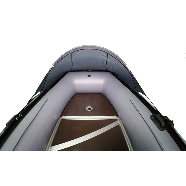 Носовой тент Polar Bird на лодки Merlin (Кречет) серый