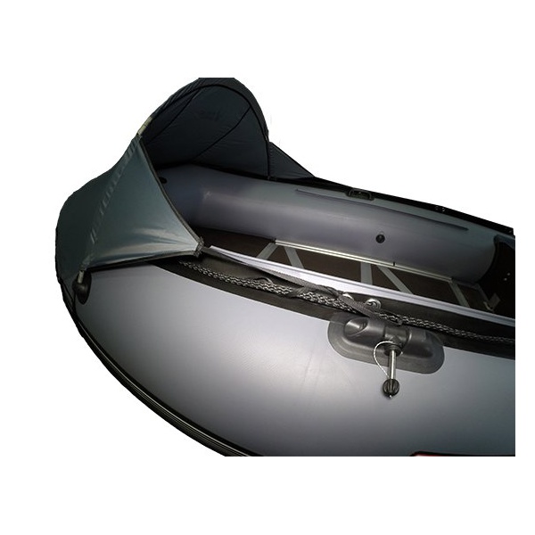 Носовой тент Polar Bird на лодки Merlin (Кречет) серый