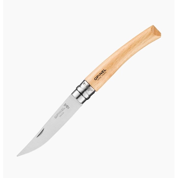 Нож филейный Opinel №8 рукоять из бука