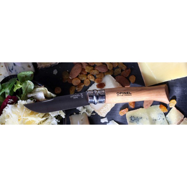 Нож Opinel №12 нержавеющая сталь, рукоять из бука
