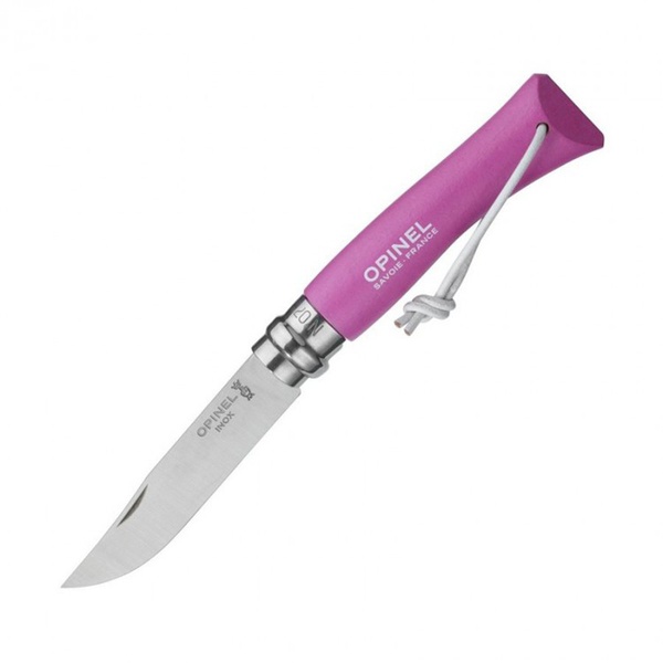 Нож Opinel №7 Trekking розовый