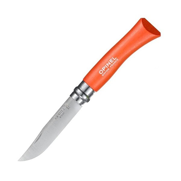 Нож Opinel №7 нержавеющая сталь оранжевый