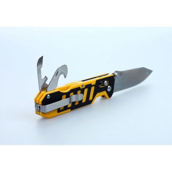 Нож Ganzo G735 черно-желтый