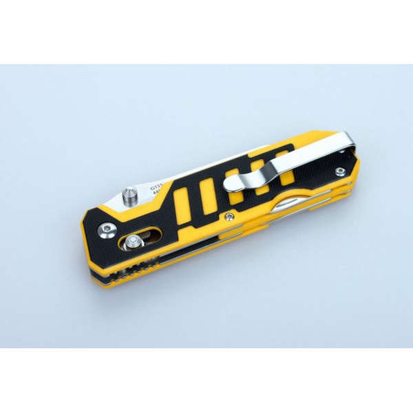 Нож Ganzo G735 черно-желтый