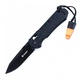 Нож Ganzo G7453P-WS черный. Фото 1