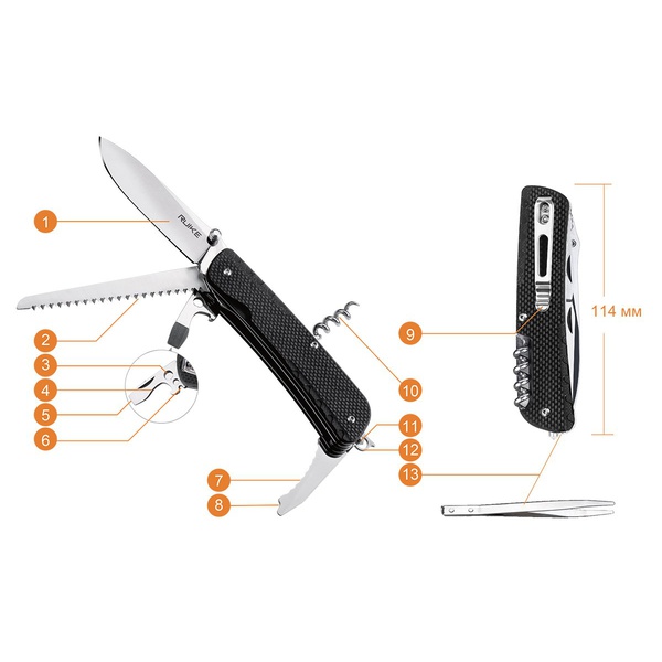 Нож Ruike Trekker LD32