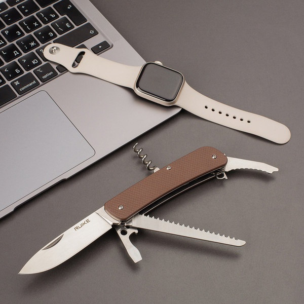 Нож Ruike Criterion Collection L32 коричневый