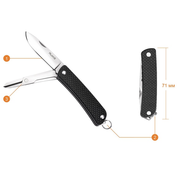 Нож Ruike Criterion Collection S22 зеленый