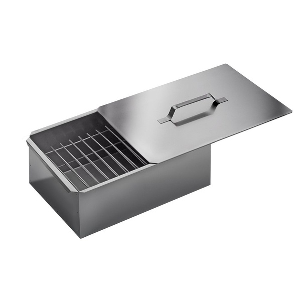 Коптильня двухъярусная Технолит 6-01-0018 с поддоном