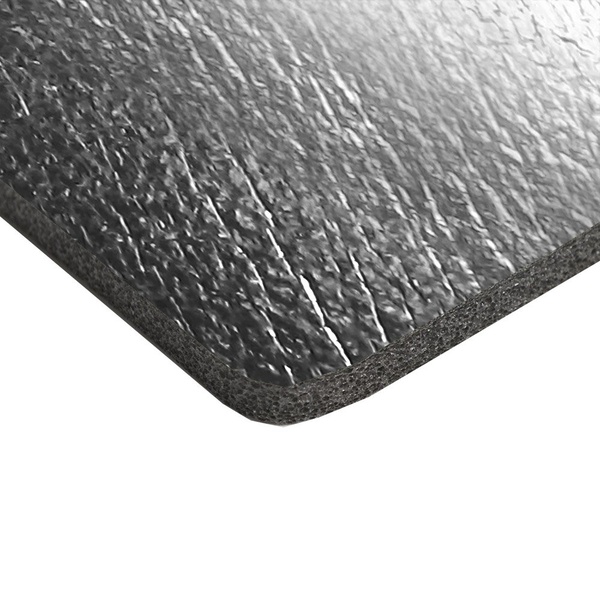 Сиденье туристическое Россия Decor Металлик, с карабином 10 мм серый