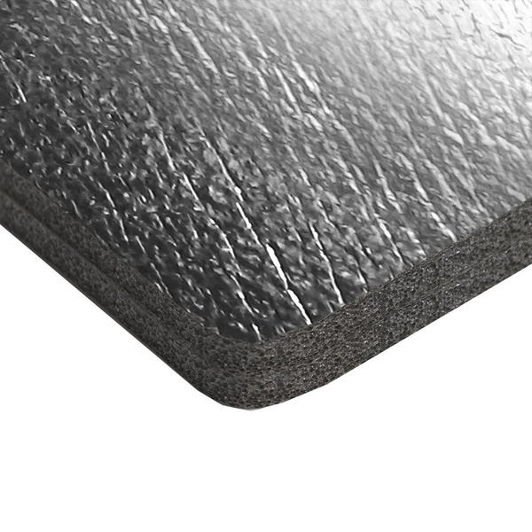 Сиденье туристическое Россия Decor Металлик, с карабином 18 мм серый