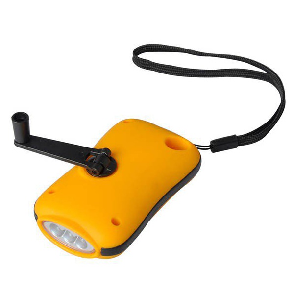 Фонарь AceCamp 3-LED Dynamo Flashlight