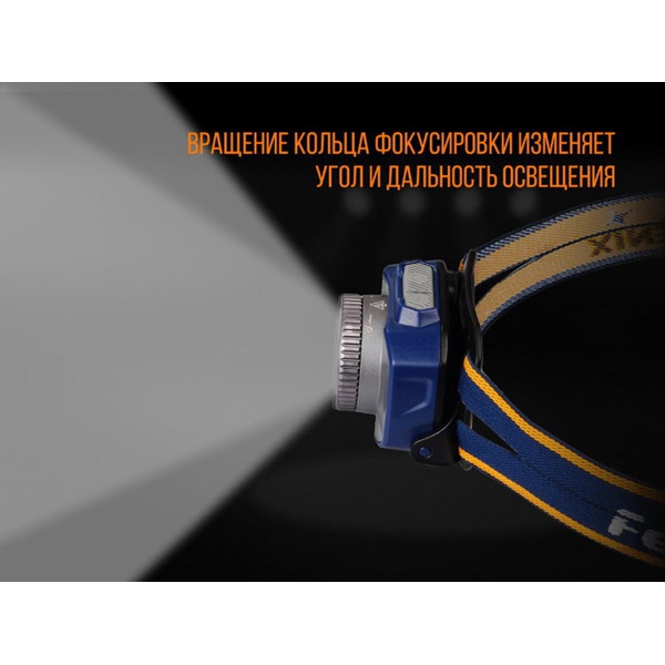 Фонарь налобный Fenix HL40R Cree XP-L HI V2 серый