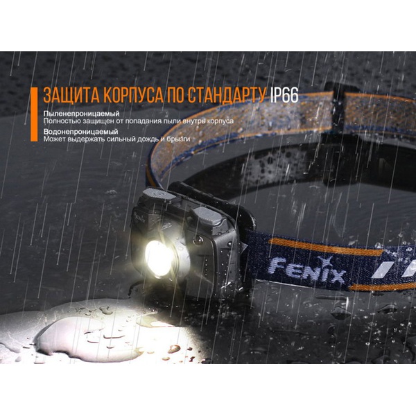 Фонарь налобный Fenix HL32R Cree XP-G3 синий