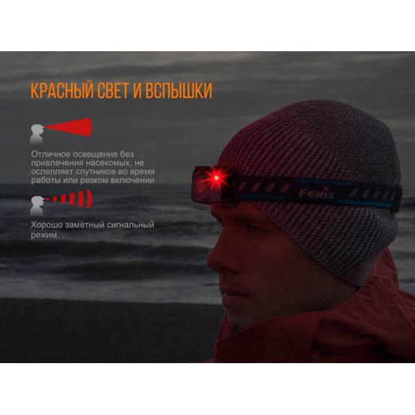 Фонарь налобный Fenix HL32R Cree XP-G3 синий