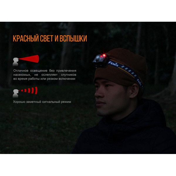 Фонарь налобный Fenix HL30 Cree XP-G3 (2018) серый