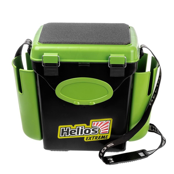 Ящик зимний Helios FishBox (односекционный, 10 л) зеленый