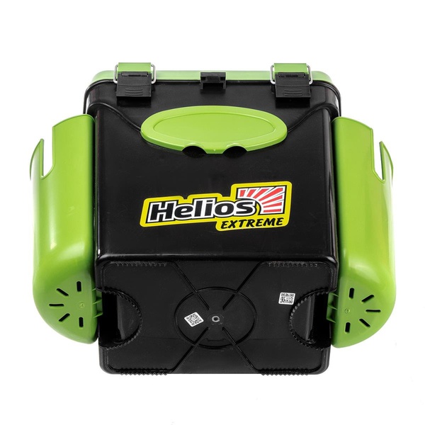 Ящик зимний Helios FishBox (односекционный, 10 л) зеленый