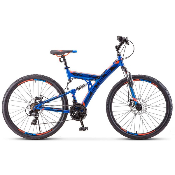 Велосипед Stels Focus 27,5" MD 21 sp V010 (2018) синий