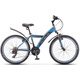 Велосипед Stels Navigator 24" 410 V 18 sp V030 антрацитовый/черный/синий. Фото 1