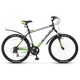 Велосипед Stels Navigator 600 V 26 (2016) серый/серебристый/зеленый. Фото 1