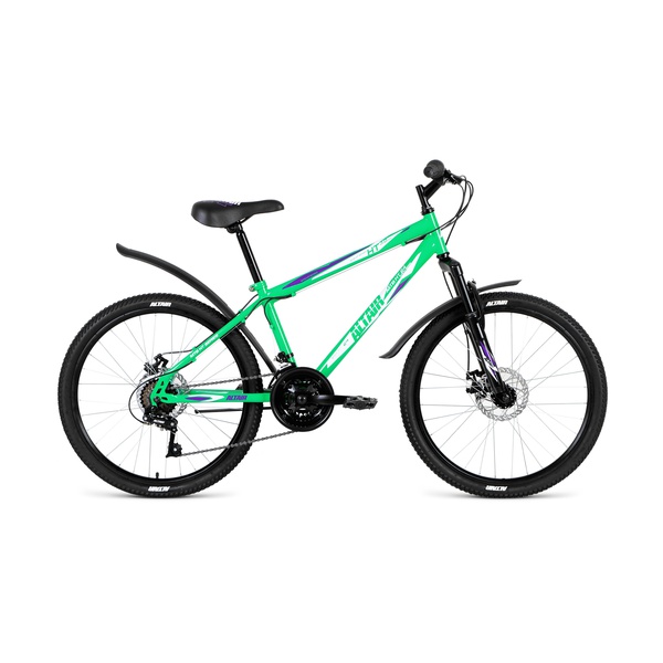 Велосипед 24" Altair MTB HT 3.0 disc зеленый