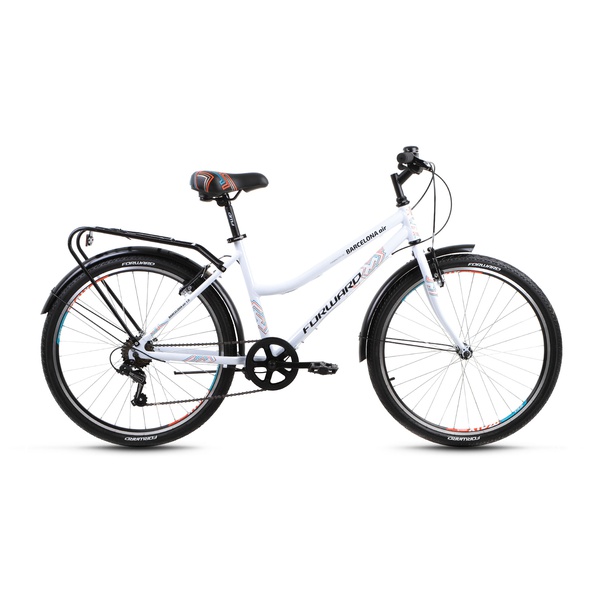 Велосипед 26" Forward Barcelona AIR 1.0 Белый