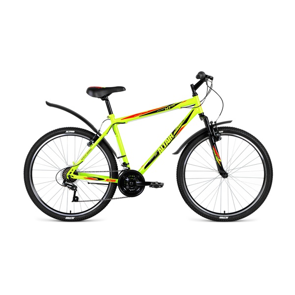 Велосипед 26" Altair MTB HT 26 2.0 желтый/зеленый