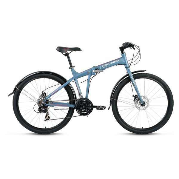 Велосипед 26" Forward Tracer 2.0 Disc Серый Матовый
