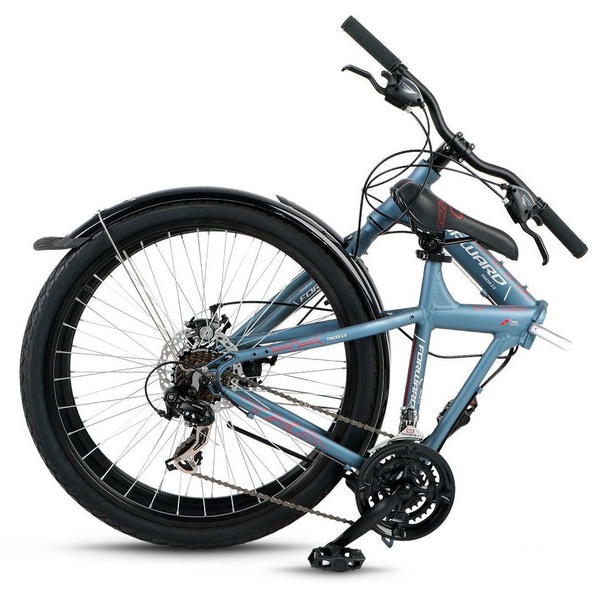 Велосипед 26" Forward Tracer 2.0 Disc Серый Матовый