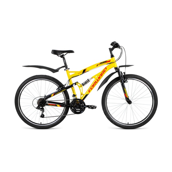 Велосипед 26" Forward Benfica 1.0 Желтый/Черный