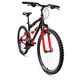 Велосипед 26" Forward Benfica 1.0 Черный-Красный Матовый. Фото 2