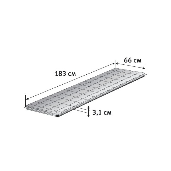 Коврик самонадувающийся Tengu Mark 3.24M