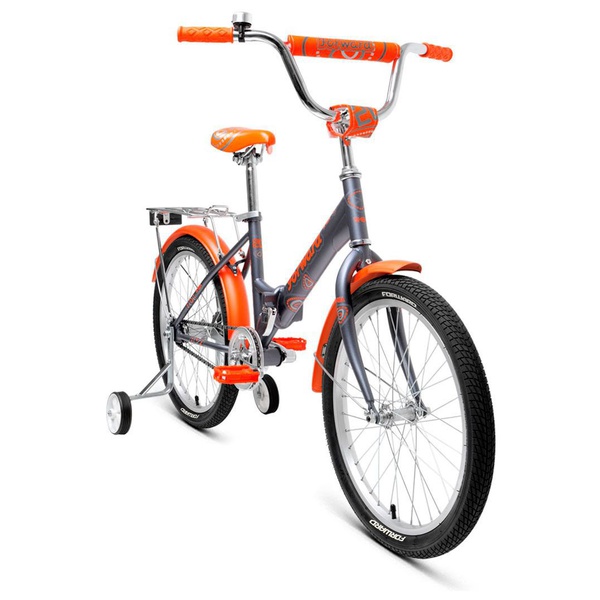 Велосипед 20" Forward Timba Серый матовый