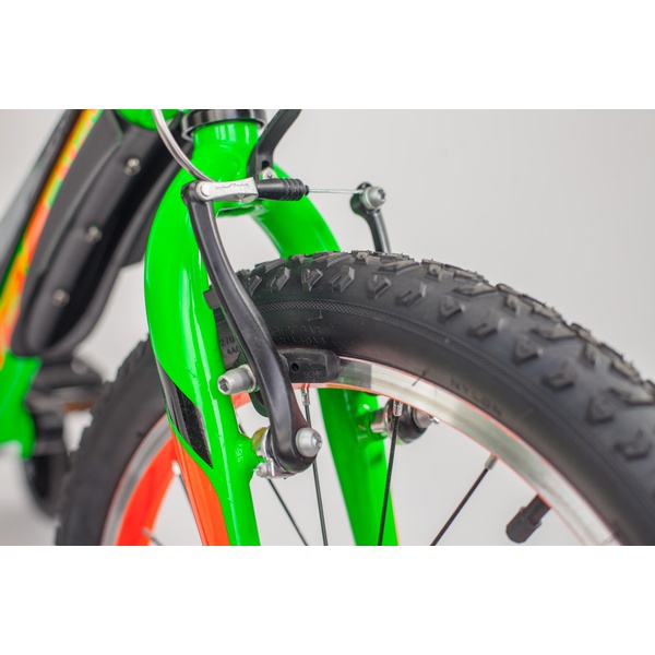 Велосипед Stels 18" Pilot 180 (2018) зелёный/оранжевый