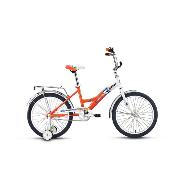 Велосипед 20" Altair City Boy (2017) белый/оранжевый