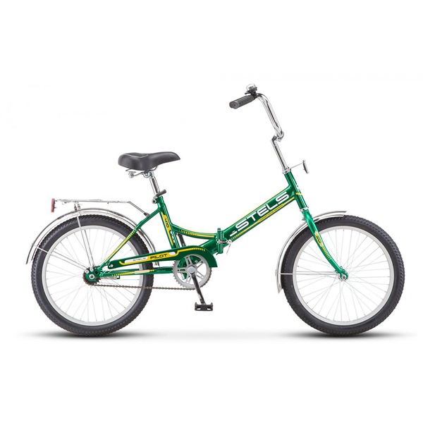 Велосипед Stels Pilot 410 20 (2016) зеленый/желтый