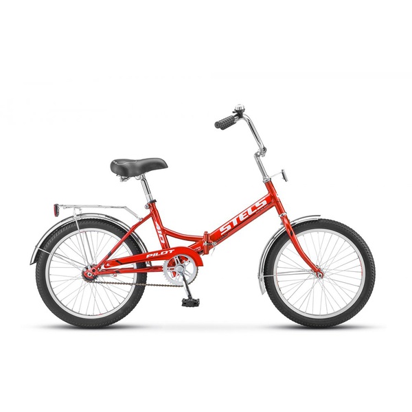Велосипед Stels Pilot 410 20 (2016) фиалковый/красный
