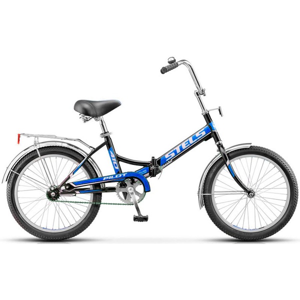 Велосипед Stels Pilot 410 20 (2016) черный/синий
