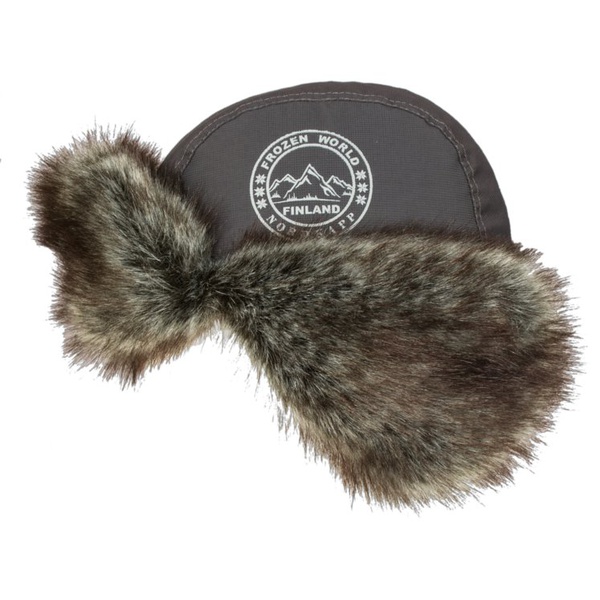 Шапка-ушанка NordKapp Badger MX тёмно-серый