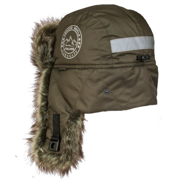 Шапка-ушанка NordKapp Talvi Badger MX Зелёный