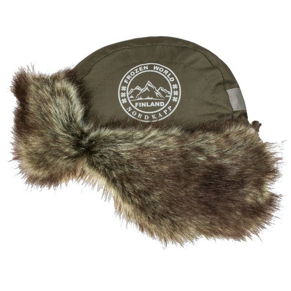 Шапка-ушанка NordKapp Talvi Badger MX Зелёный