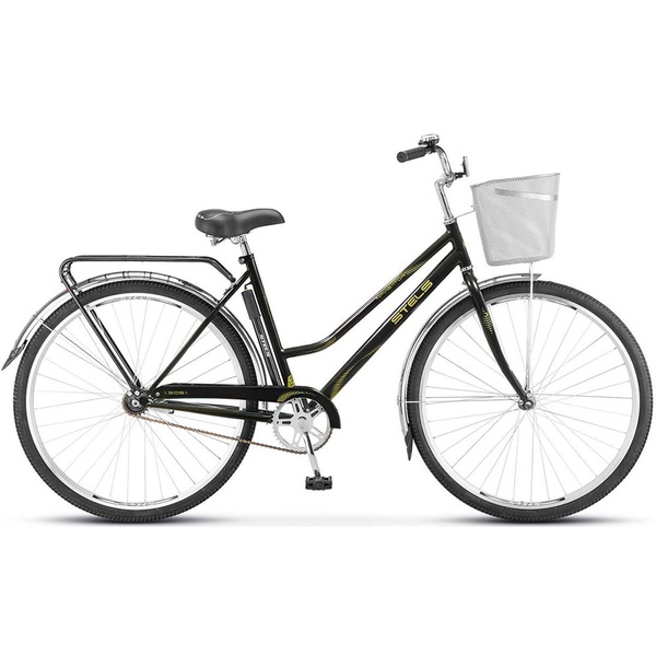 Велосипед Stels Navigator 28" 305 Lady Z010 с корзиной (2016) хаки