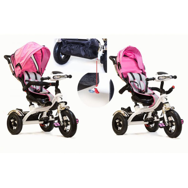 Велосипед Trix HG-T60 бело-розовый