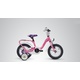 Велосипед Scool Nixe 12 alloy Светло-розовый. Фото 1