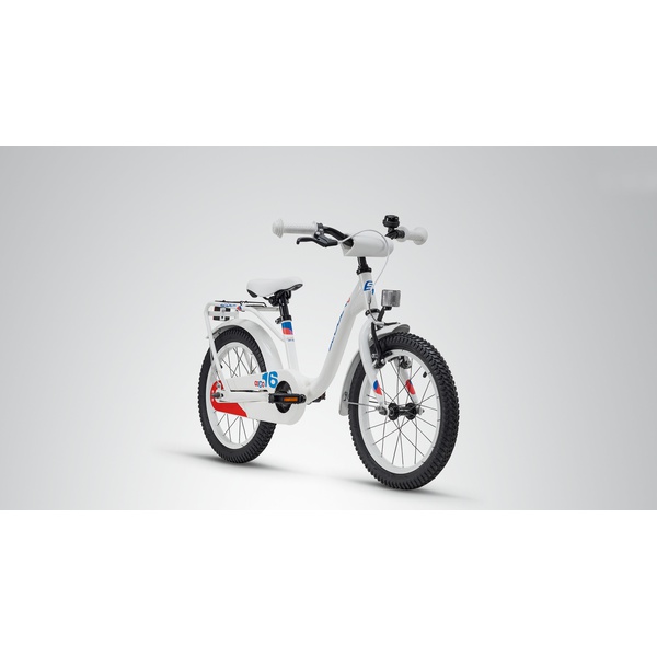 Велосипед Scool Nixe 16" steel (2018) Бело-сине-красный