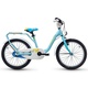 Велосипед Scool Nixe 18" alloy Бело-синий. Фото 1