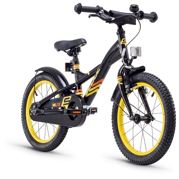 Велосипед Scool XXlite 16" steel (2018) Черный