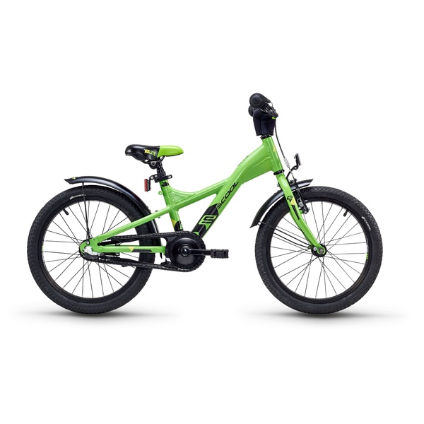 Велосипед Scool XXlite 18" 3 sp alloy Зелено-черный