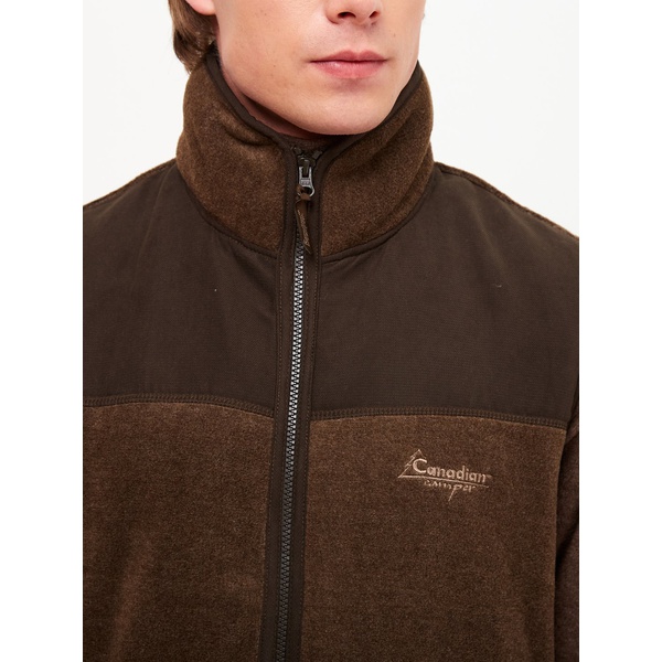 Жилет флисовый Canadian Camper Fokel brown